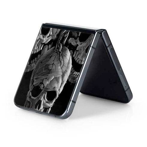 Liquid Blue Hanging Out Galaxy Z Flip5 5G Skin