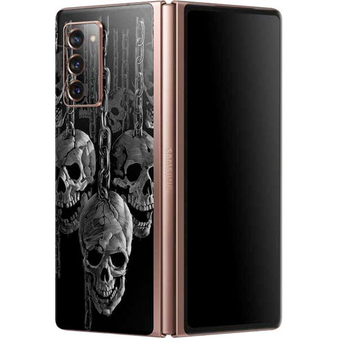 Liquid Blue Hanging Out Galaxy Z Fold2 5G Skin