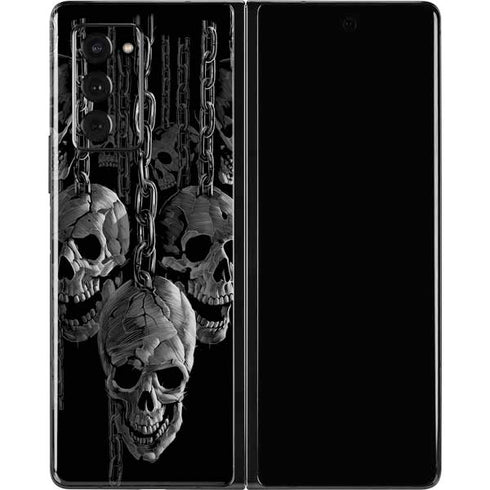 Liquid Blue Hanging Out Galaxy Z Fold2 5G Skin