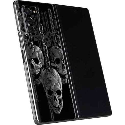 Liquid Blue Hanging Out Galaxy Z Fold2 5G Skin