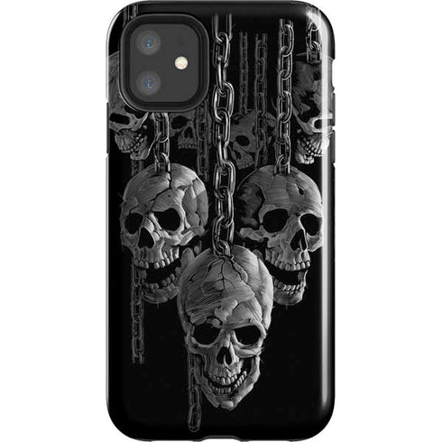 Liquid Blue Hanging Out iPhone 11 Impact Case