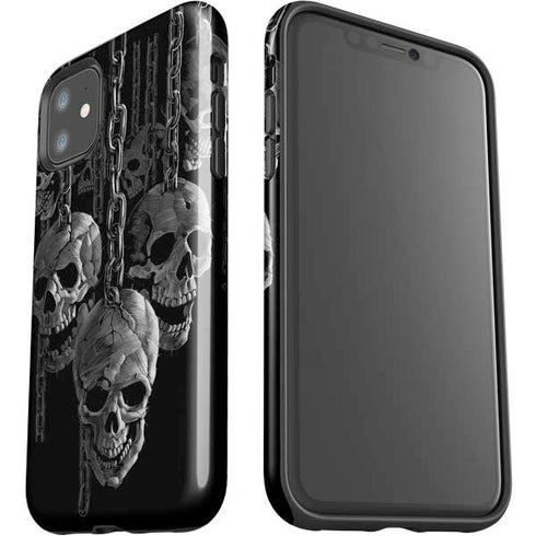 Liquid Blue Hanging Out iPhone 11 Impact Case