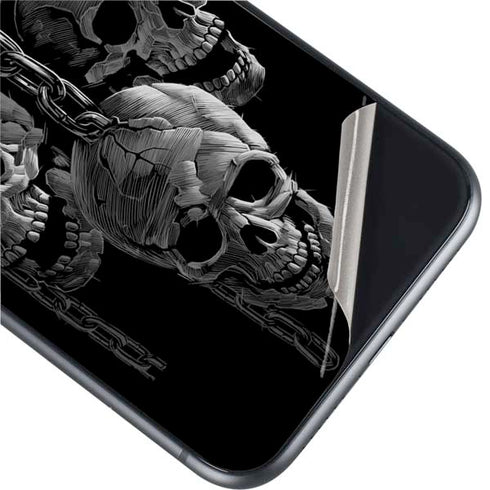 Liquid Blue Hanging Out iPhone 11 Skin