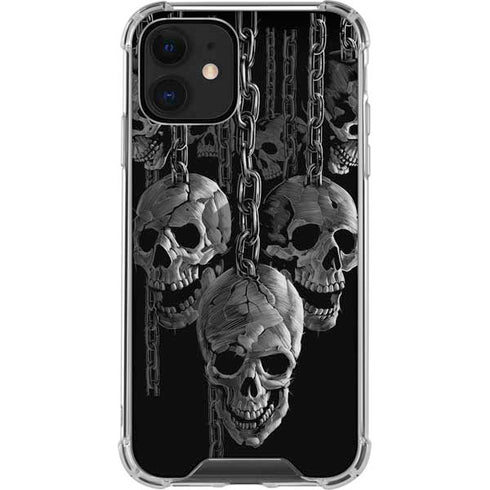 Liquid Blue Hanging Out iPhone 12 Clear Case