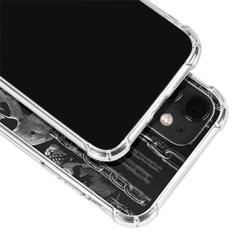Liquid Blue Hanging Out iPhone 12 Mini Clear Case