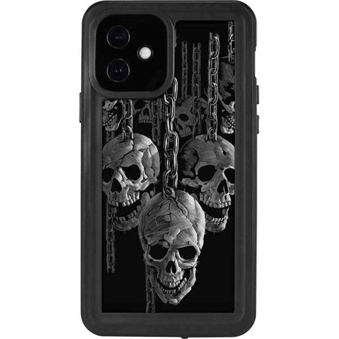 Liquid Blue Hanging Out iPhone 12 Waterproof Case