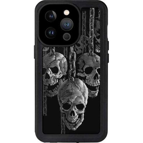 Liquid Blue Hanging Out iPhone 14 Pro Waterproof Case