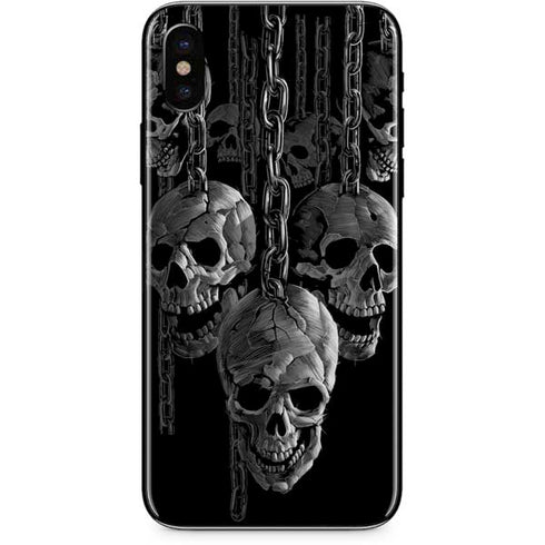 Liquid Blue Hanging Out iPhone X Skin