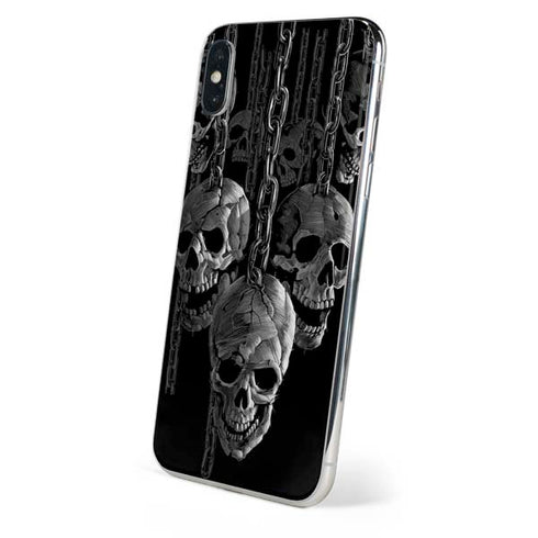 Liquid Blue Hanging Out iPhone X Skin