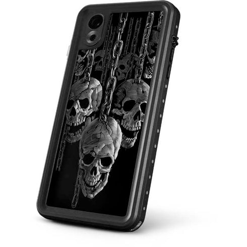 Liquid Blue Hanging Out iPhone XR Waterproof Case