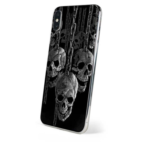 Liquid Blue Hanging Out iPhone XS Skin
