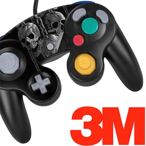 Liquid Blue Hanging Out Nintendo GameCube Controller Skin