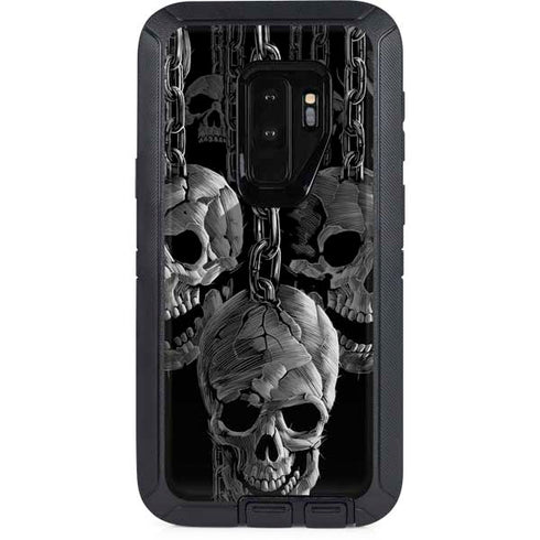 Liquid Blue Hanging Out Otterbox Defender Galaxy Skin