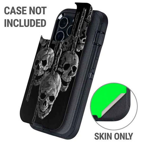 Liquid Blue Hanging Out Otterbox Defender iPhone Skin