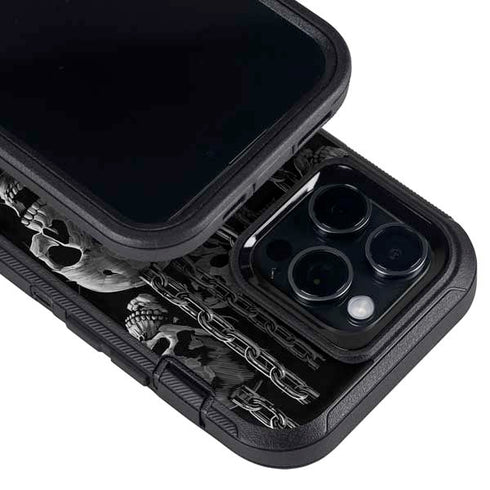Liquid Blue Hanging Out Otterbox Defender iPhone Skin
