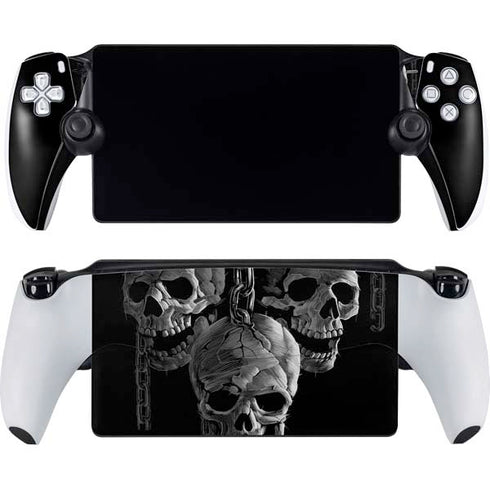 Liquid Blue Hanging Out PlayStation Portal Remote Player Skin