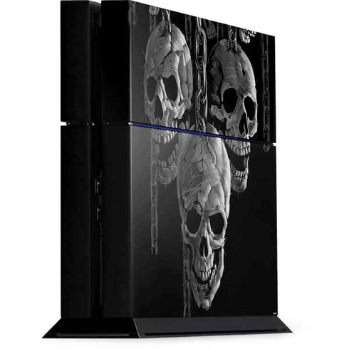 Liquid Blue Hanging Out PS4 Console Skin