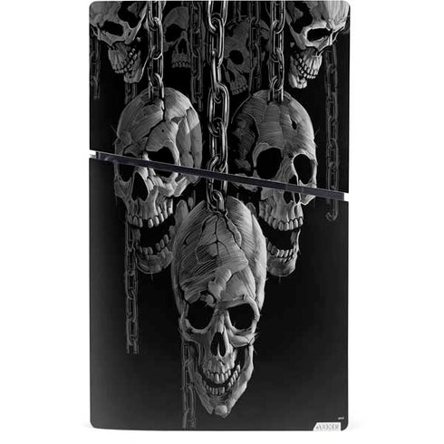 Liquid Blue Hanging Out PS5 Slim Digital Edition Console Skin