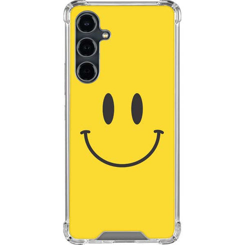 Happy Face Galaxy S23 FE Clear Case