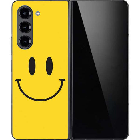 Happy Face Galaxy Z Fold5 5G Skin