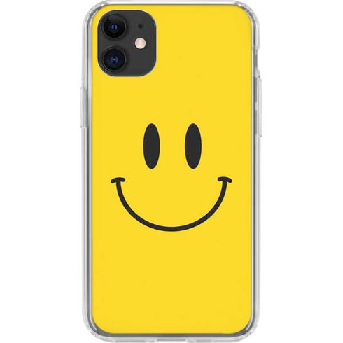 Happy Face iPhone 11 Clear Case