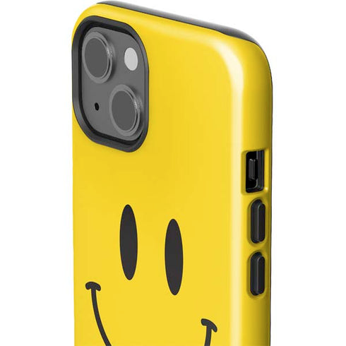 Happy Face iPhone 15 Plus Impact Case