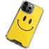 Happy Face iPhone 14 Pro Clear Case