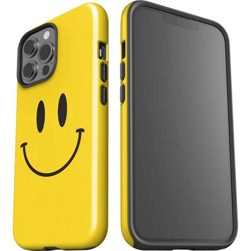Happy Face iPhone 15 Pro Max Impact Case
