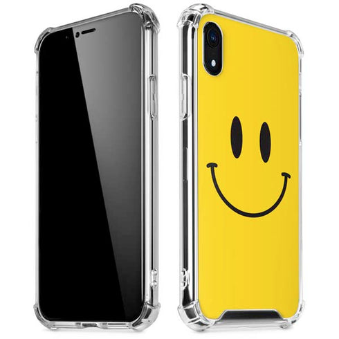 Happy Face iPhone XR Clear Case
