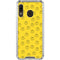 Happy Face Pattern Galaxy A30 Clear Case