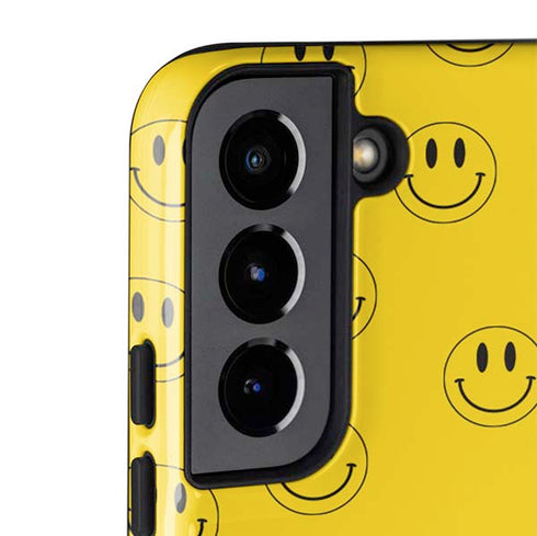 Happy Face Pattern Galaxy S22 Pro Case