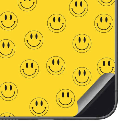 Happy Face Pattern Galaxy S23 FE Skin