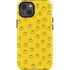 Happy Face Pattern iPhone 15 Impact Case