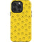 Happy Face Pattern iPhone 14 Pro Impact Case