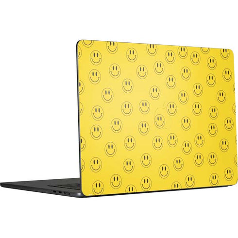 Happy Face Pattern MacBook Air 15 in (2023) Skin