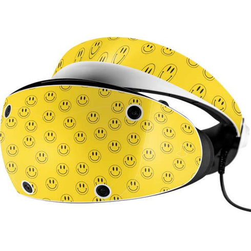 Happy Face Pattern PlayStation VR2 Skin