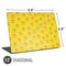 Happy Face Pattern Universal Laptop 12in (9.8 x 6.8in) Skin