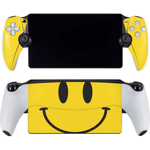 Happy Face PlayStation Portal Remote Player Skin