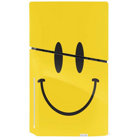 Happy Face PS5 Slim Disk Console Skin