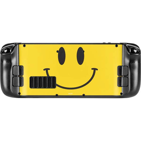 Happy Face Steam Deck Handheld Gaming Computer Skin