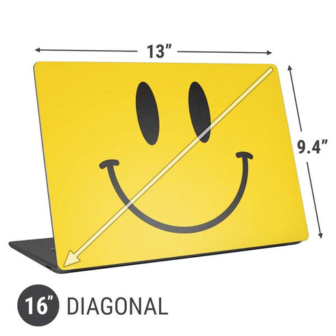 Happy Face Universal Laptop 16in (13 x 9.4in) Skin