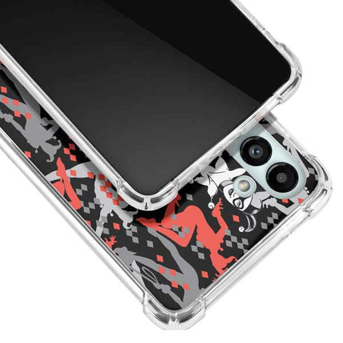 DC Comics Harley Quinn All Over Print Galaxy A13 5G Clear Case
