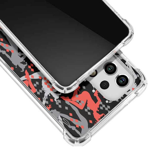 DC Comics Harley Quinn All Over Print Galaxy A53 5G Clear Case