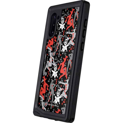 DC Comics Harley Quinn All Over Print Galaxy Note 10 Waterproof Case