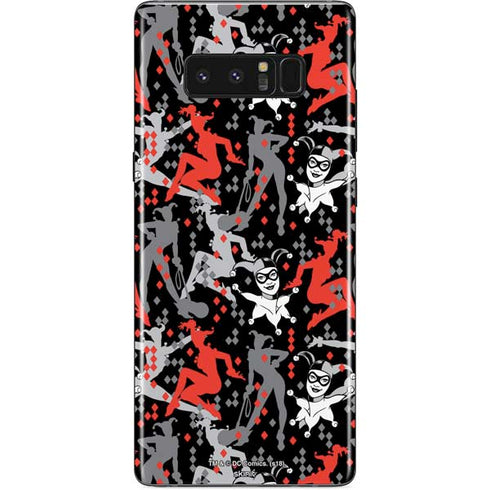 DC Comics Harley Quinn All Over Print Galaxy Note 8 Skin