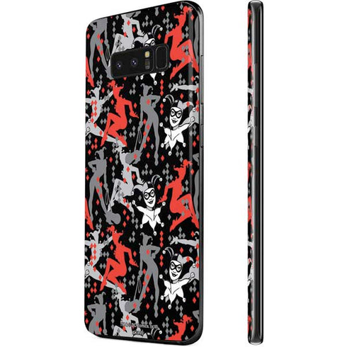 DC Comics Harley Quinn All Over Print Galaxy Note 8 Skin