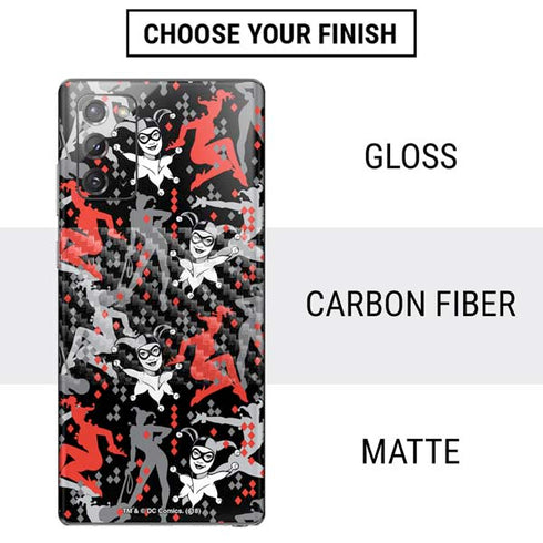 DC Comics Harley Quinn All Over Print Galaxy Note20 5G Skin