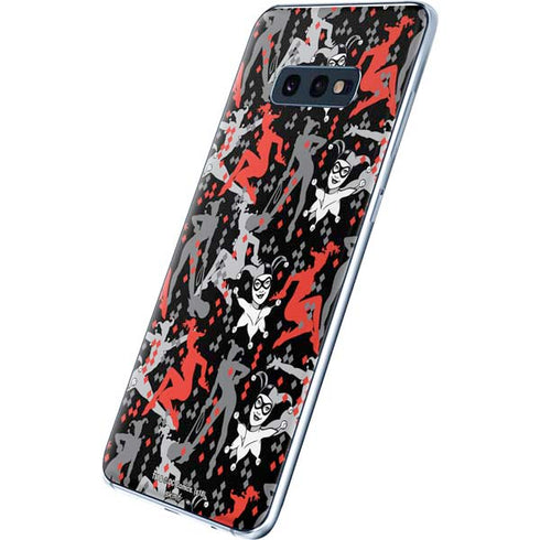 DC Comics Harley Quinn All Over Print Galaxy S10e Skin