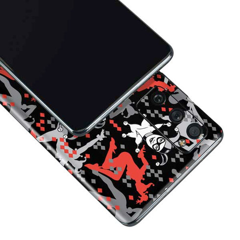 DC Comics Harley Quinn All Over Print Galaxy S20 Fan Edition Skin