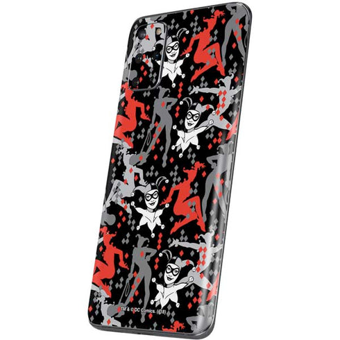 DC Comics Harley Quinn All Over Print Galaxy S20 Plus Skin